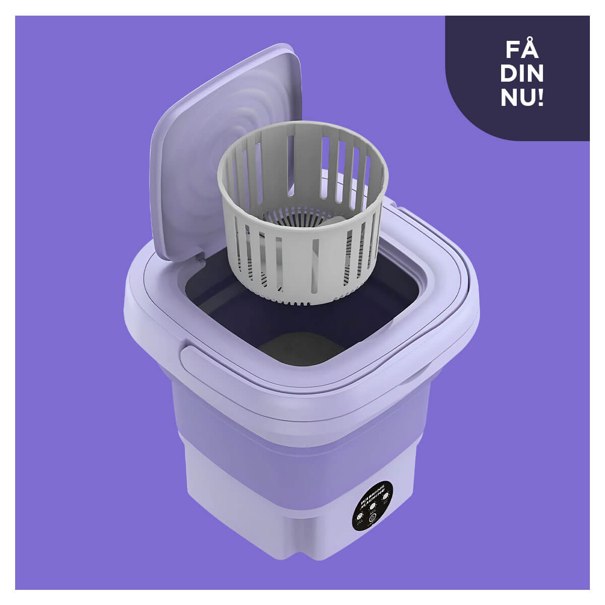 Stunor™ Sammenleggbar Bærbar Vaskemaskin