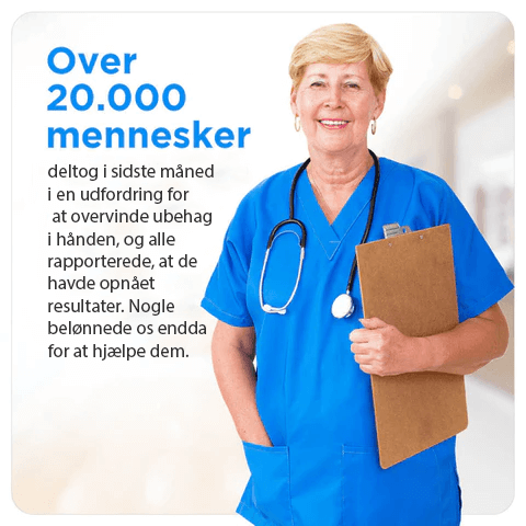 1 uges udfordring til smertelindring i hånden eller få dine penge tilbage