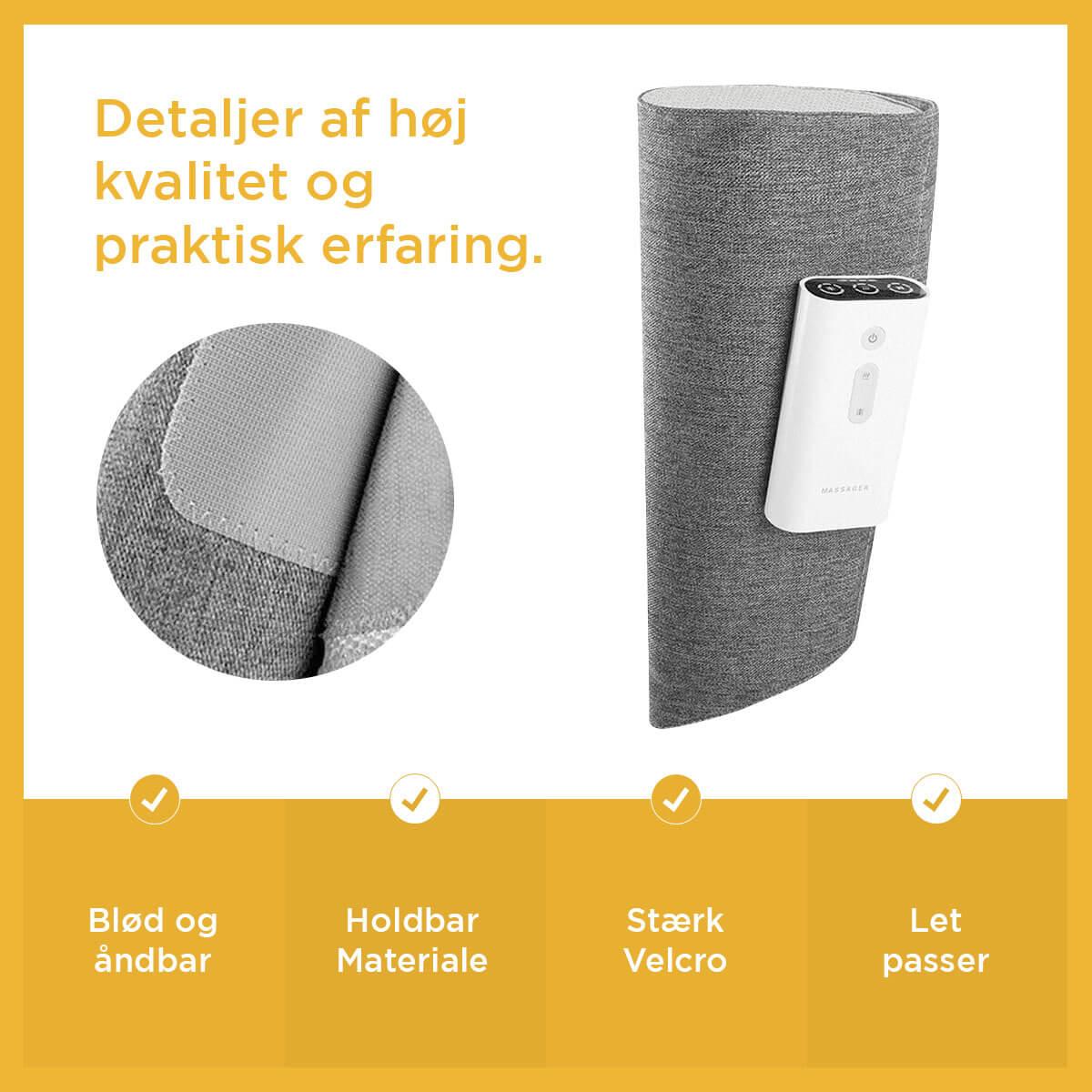[50% FRA] Stunor™ Opvarmet Benmassageapparat