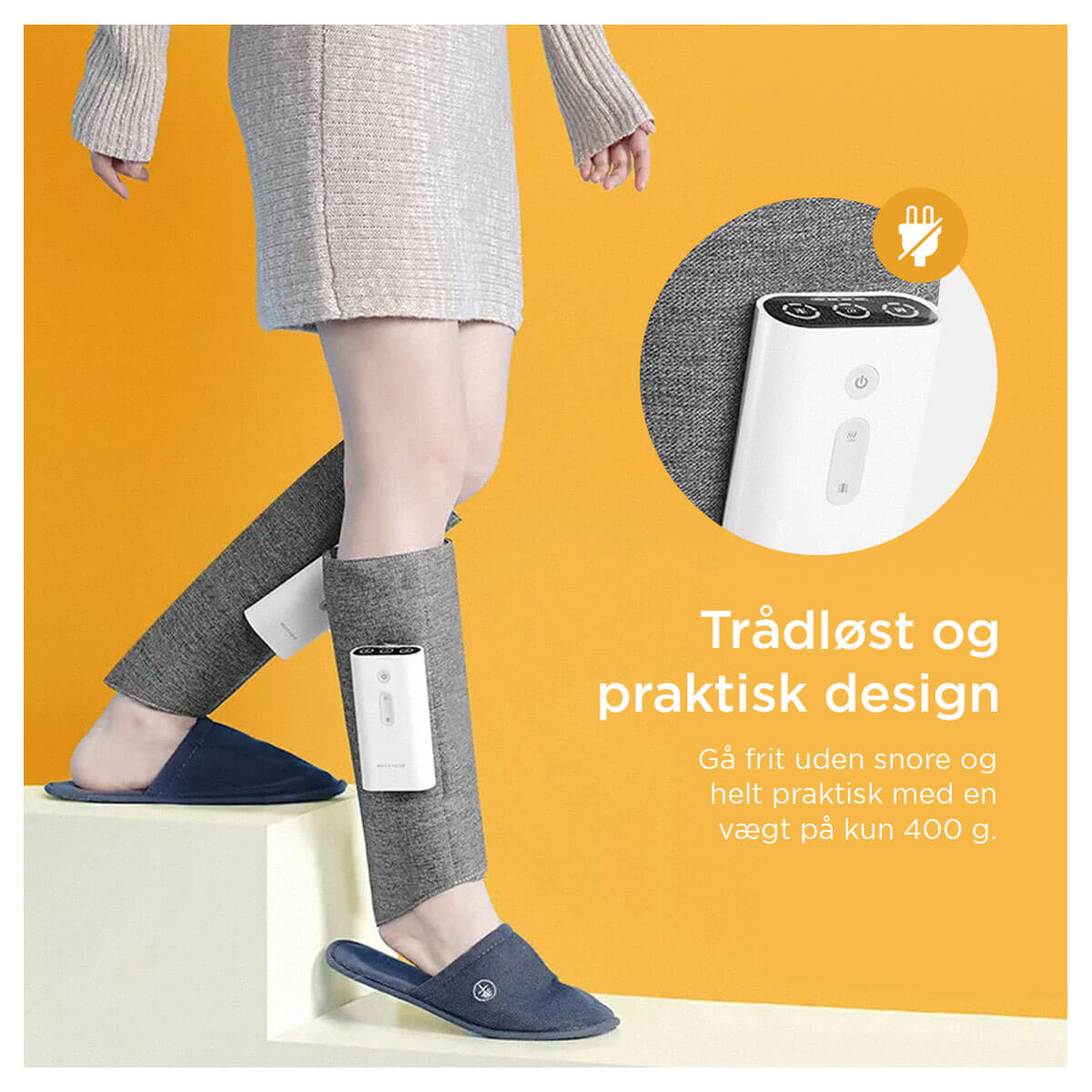 [50% FRA] Stunor™ Opvarmet Benmassageapparat