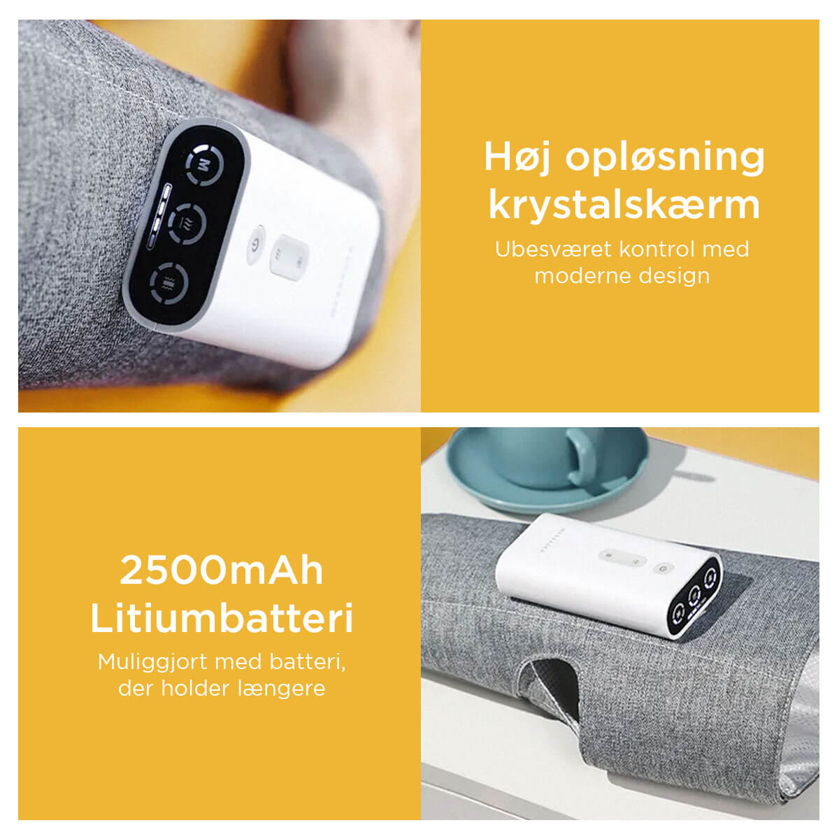 [50% FRA] Stunor™ Opvarmet Benmassageapparat