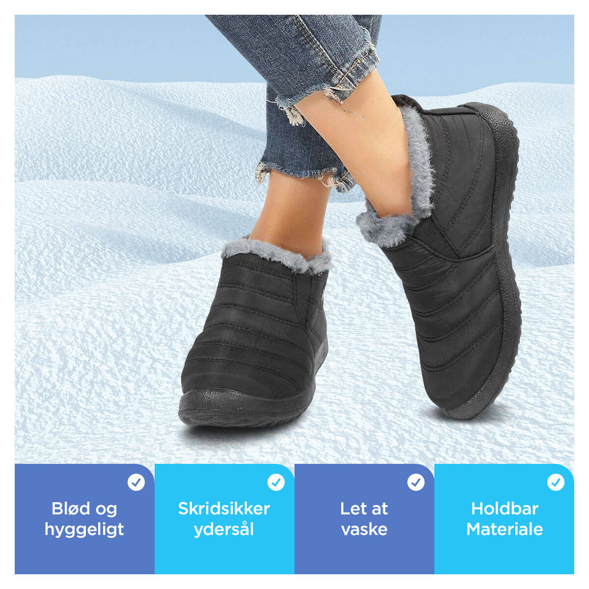 [50% RABAT] Stunor™ Komfortable Vinter Støvler