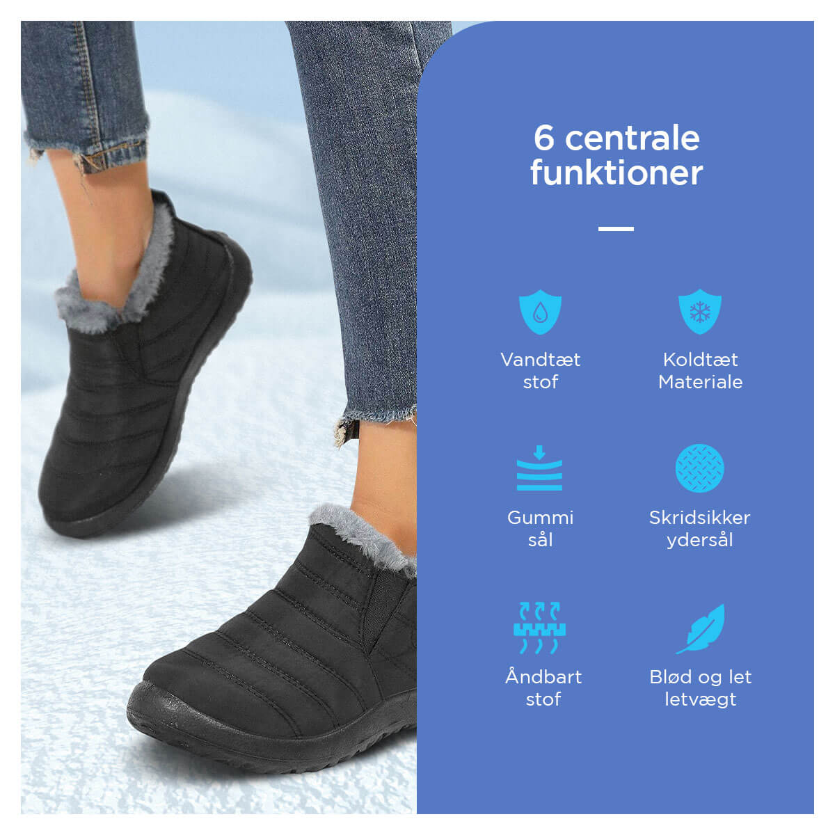 [50% RABAT] Stunor™ Komfortable Vinter Støvler