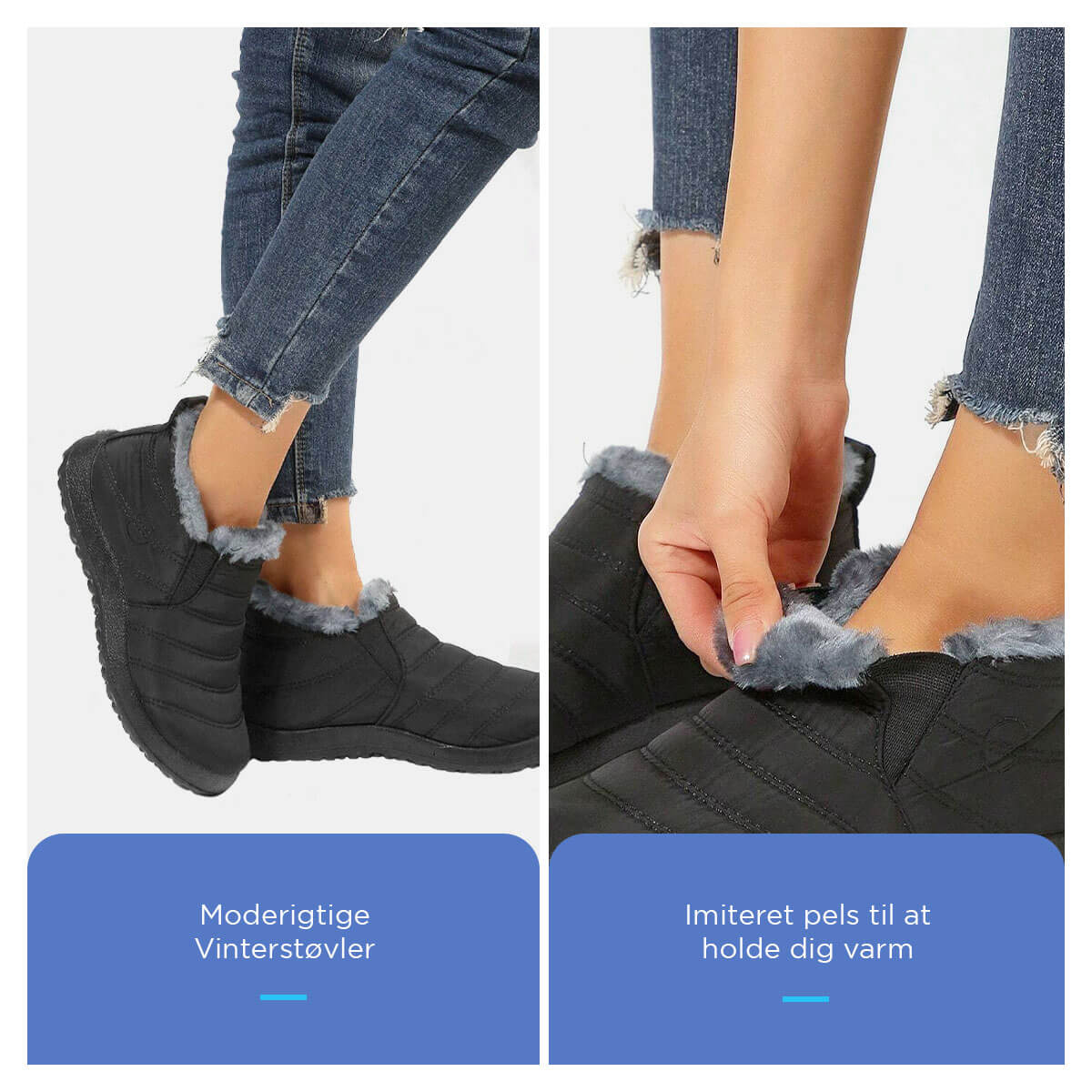 [50% RABAT] Stunor™ Komfortable Vinter Støvler
