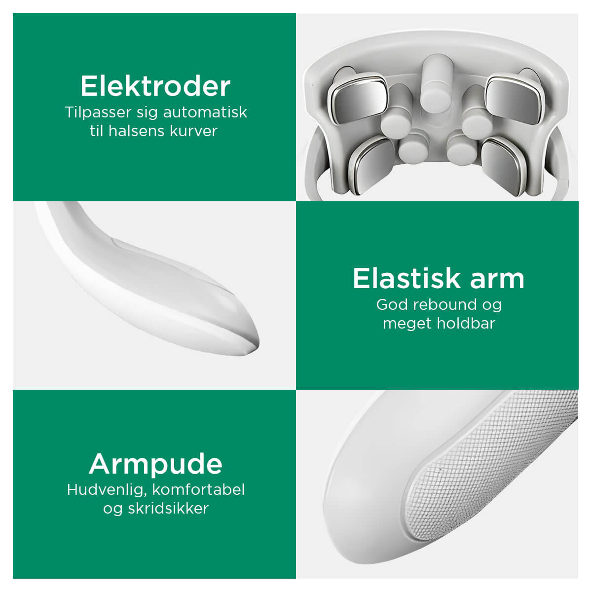 [50% RABAT] Dr.Nakke Aflastning - Digitalt Nakkemassageapparat