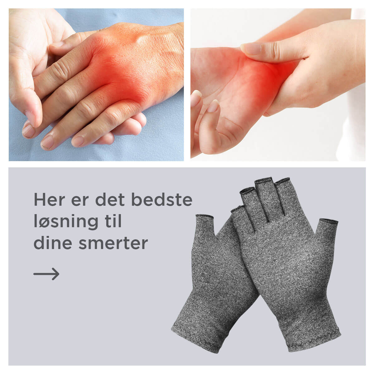 [50% OFF] Dr.Arthritis™ kompressionshandsker til smertelindring
