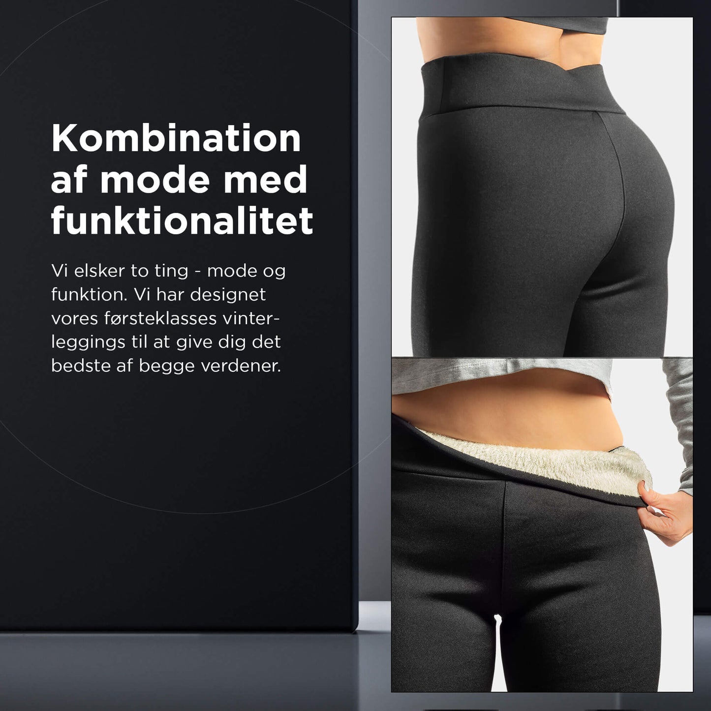 [50% RABAT] Hugrs™ - Verdens Mest Behagelige Leggings