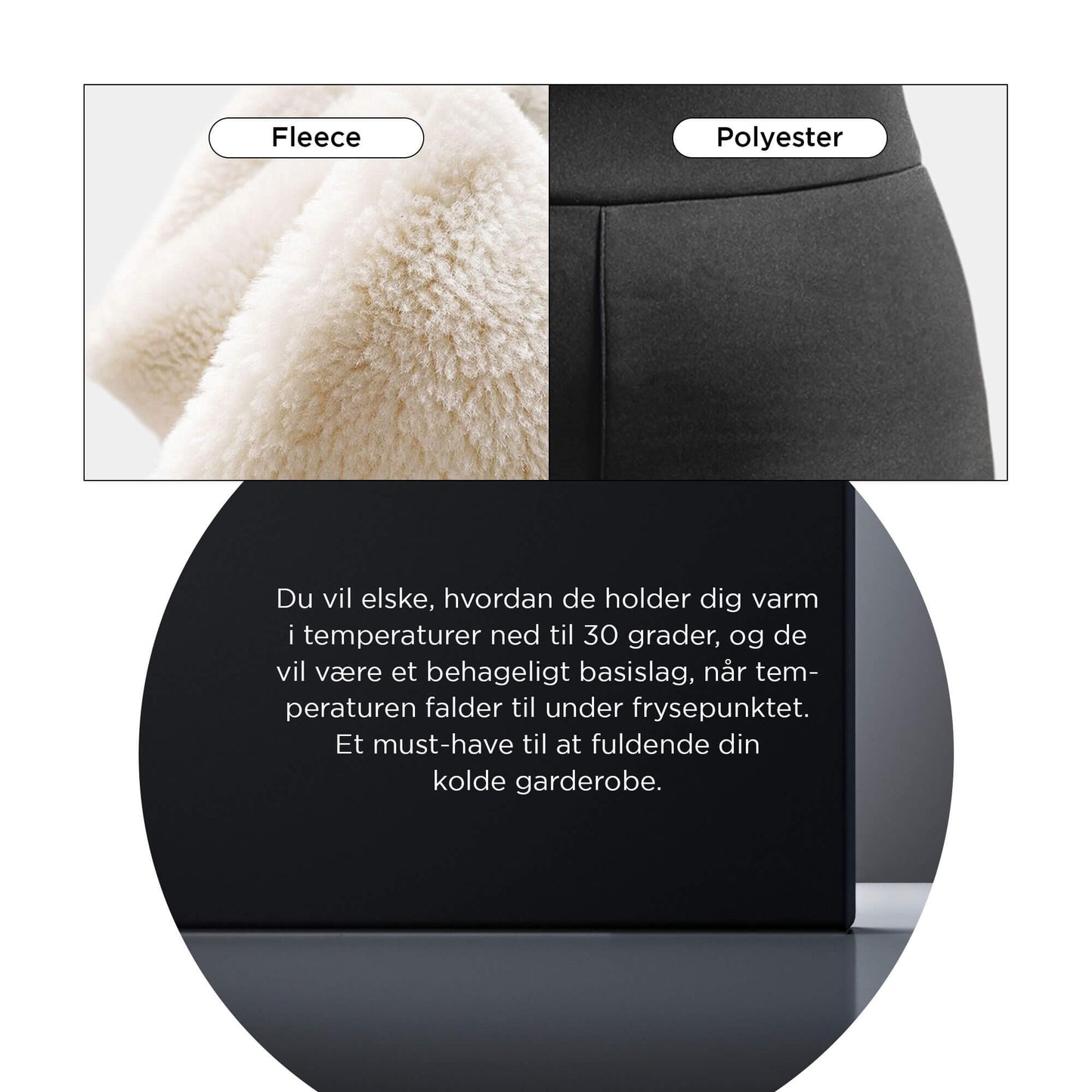 [50% RABAT] Hugrs™ - Verdens Mest Behagelige Leggings