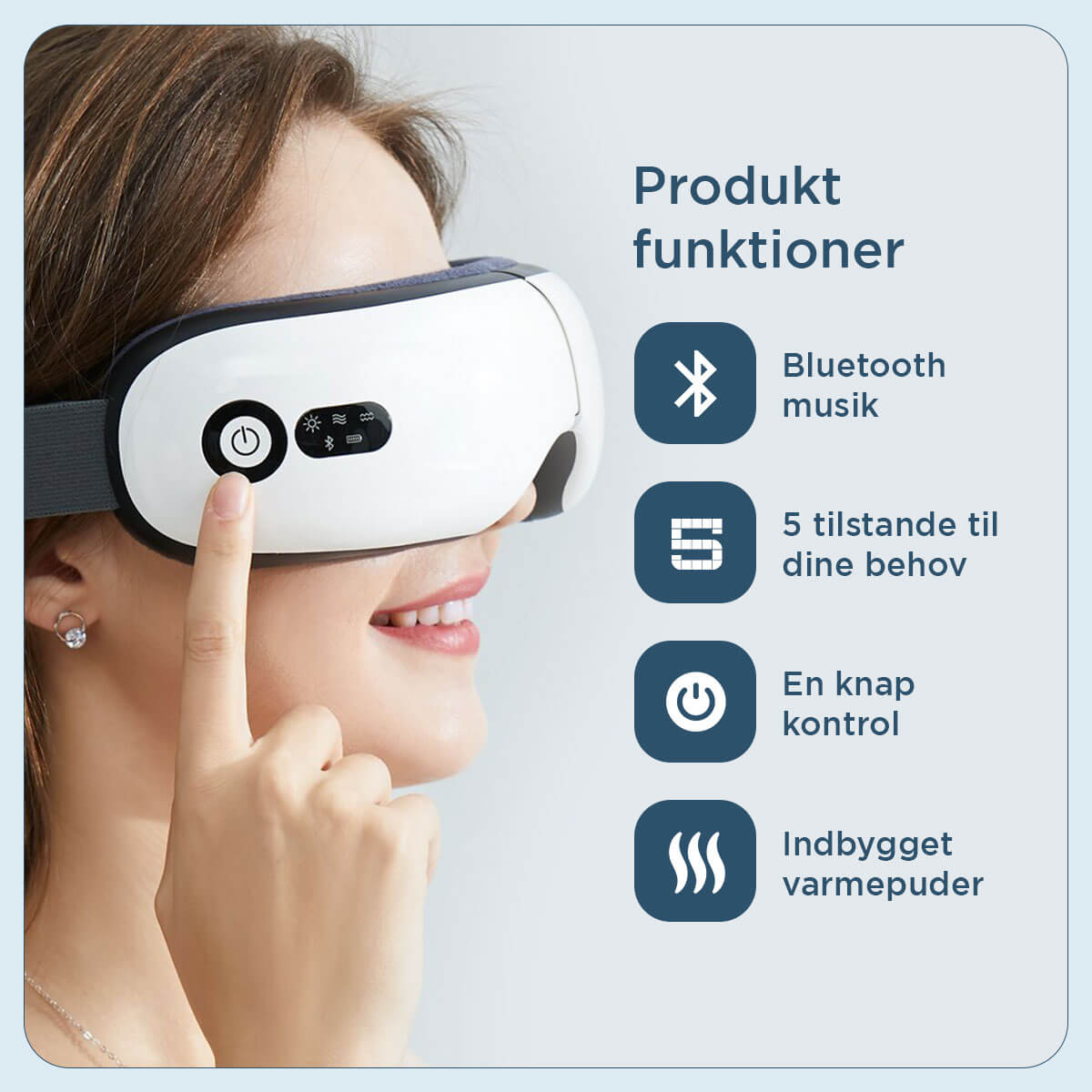 [50% FRA] Dr Relief - EMS øjenmassageapparat