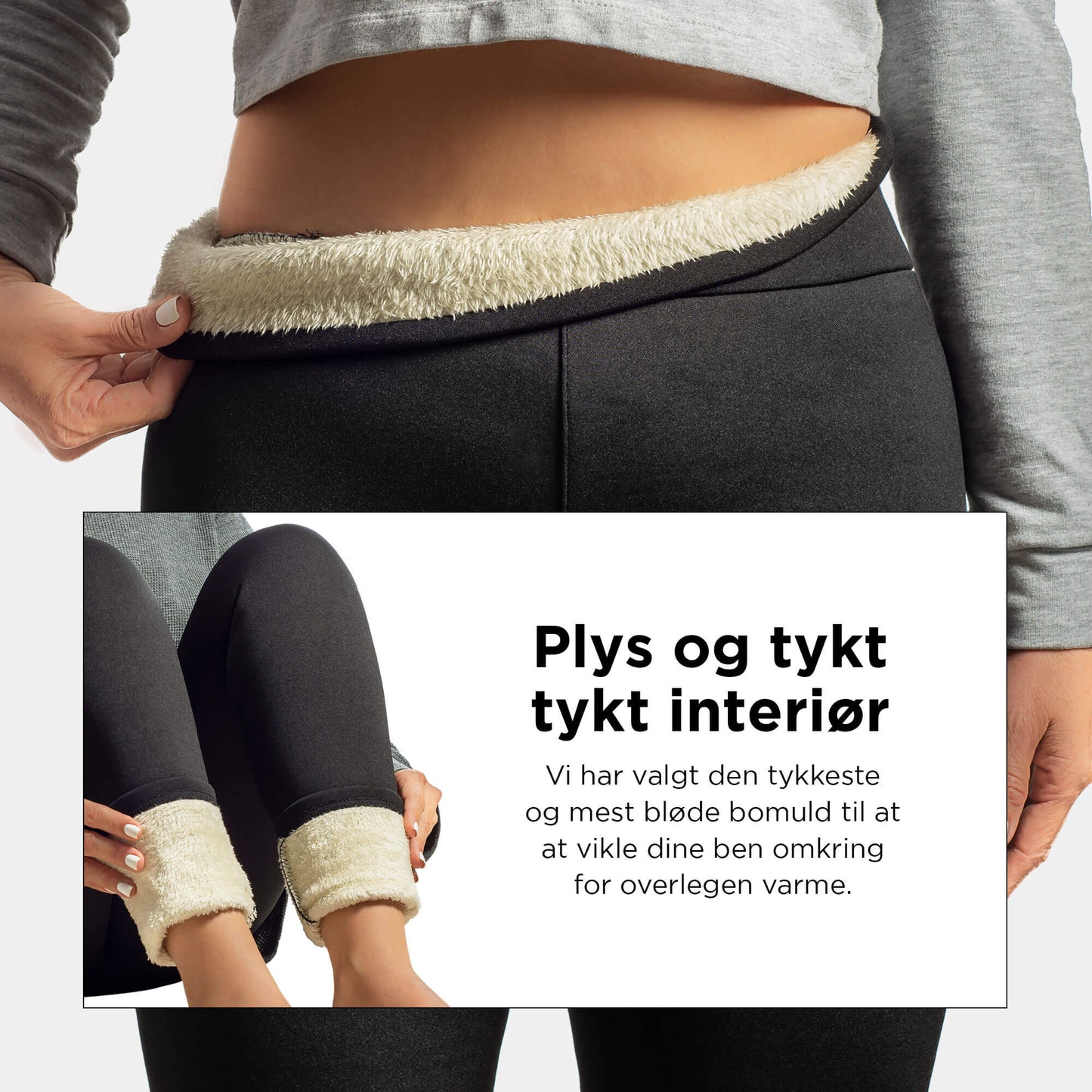 [50% RABAT] Hugrs™ - Verdens Mest Behagelige Leggings