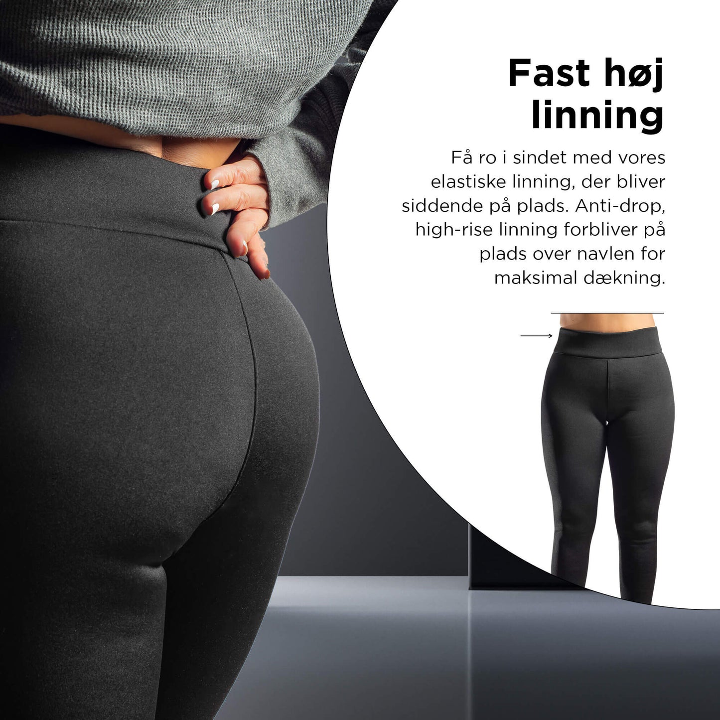 [50% RABAT] Hugrs™ - Verdens Mest Behagelige Leggings