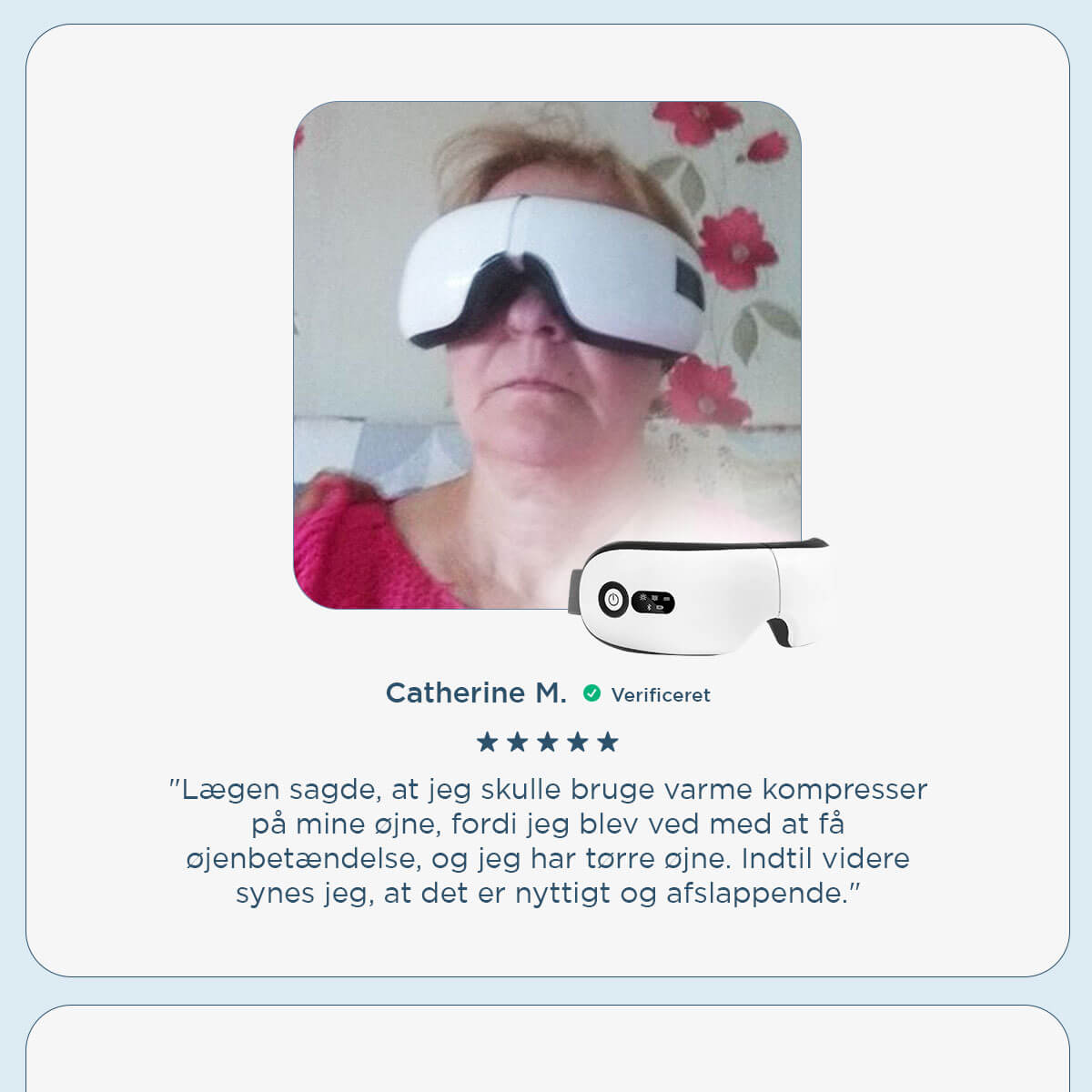 [50% FRA] Dr Relief - EMS øjenmassageapparat