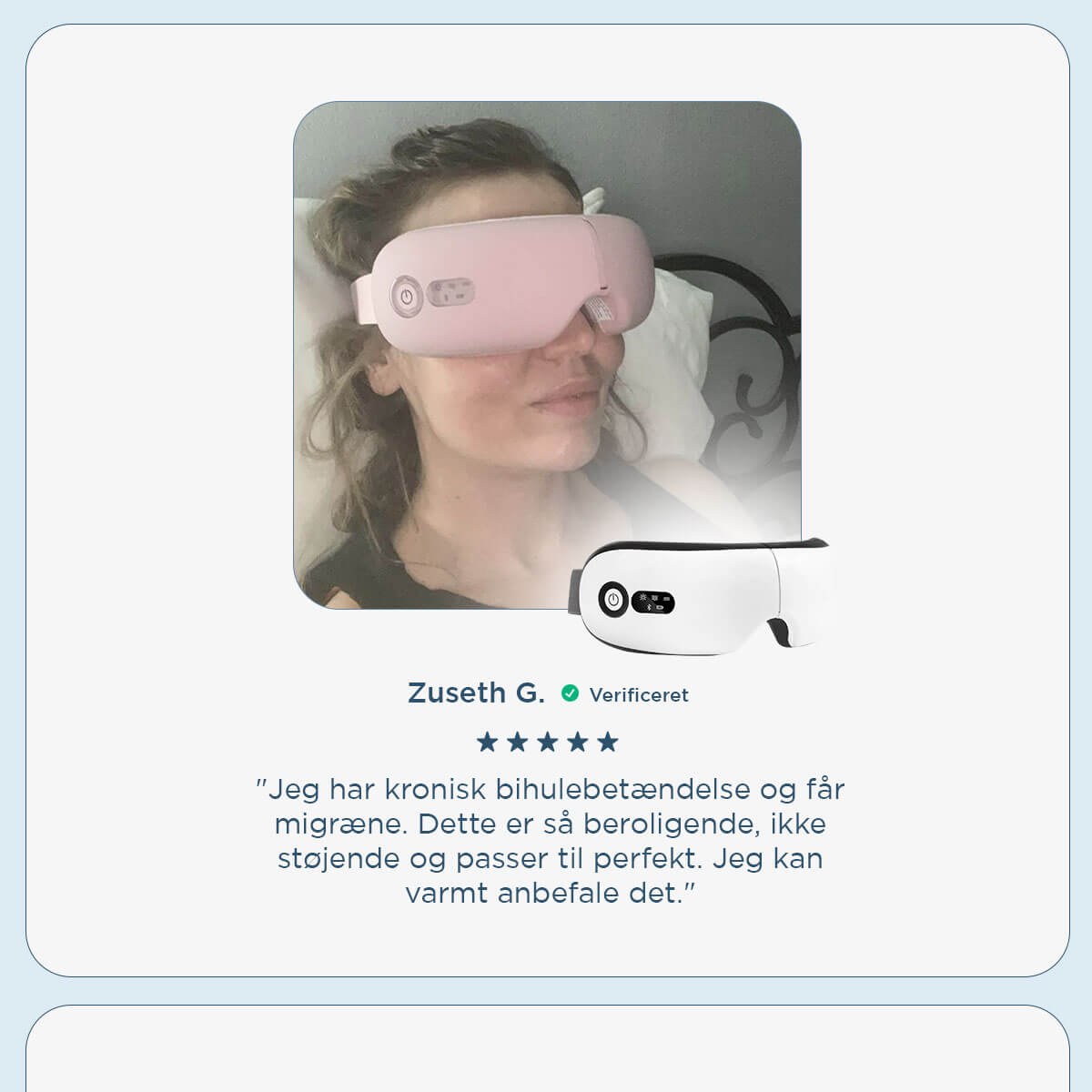 [50% FRA] Dr Relief - EMS øjenmassageapparat