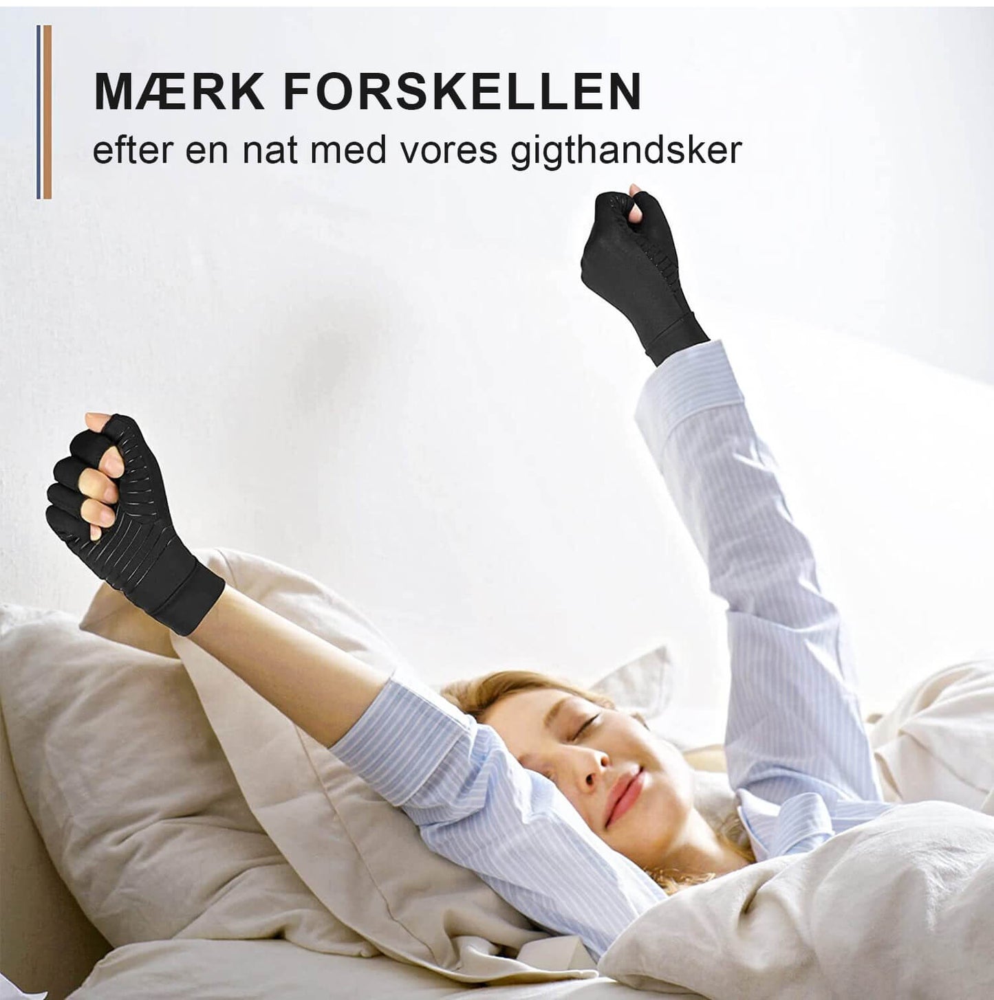 [50% OFF] Dr.Karpaltunnel ™ Smertelindring kobber kompressionshandsker