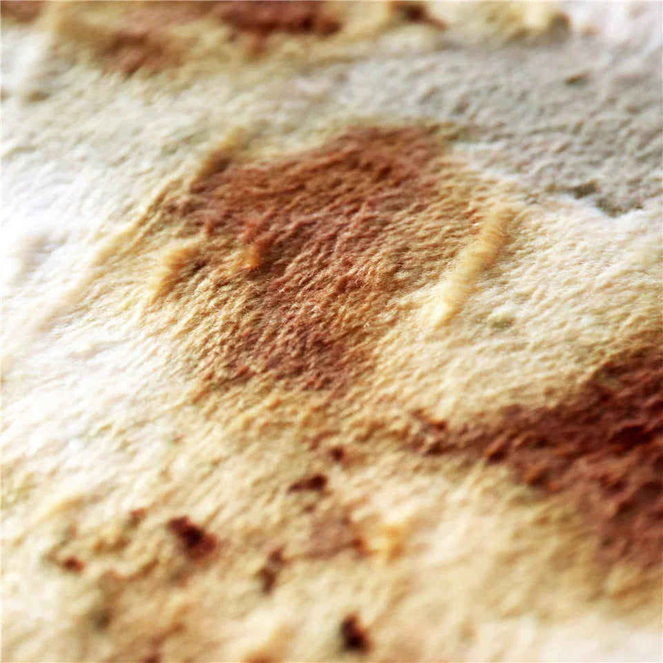 3D Burrito Tortilla-Tæppe
