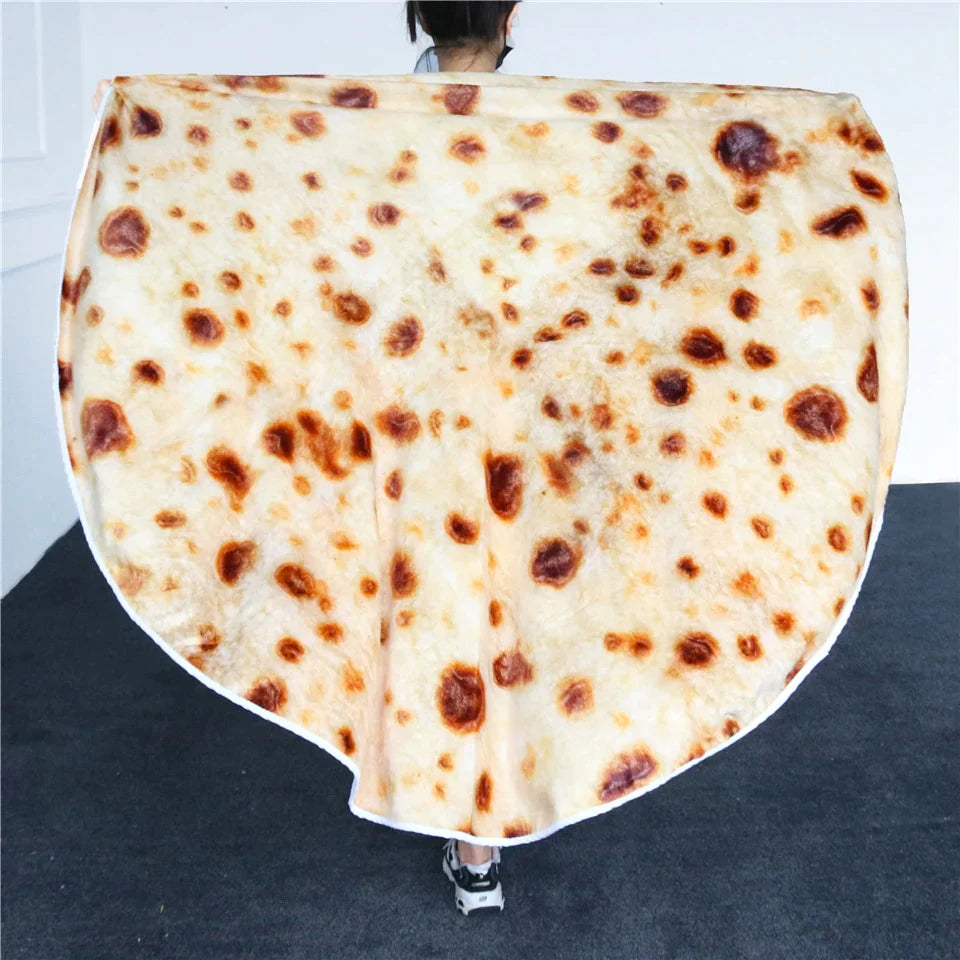 3D Burrito Tortilla-Tæppe