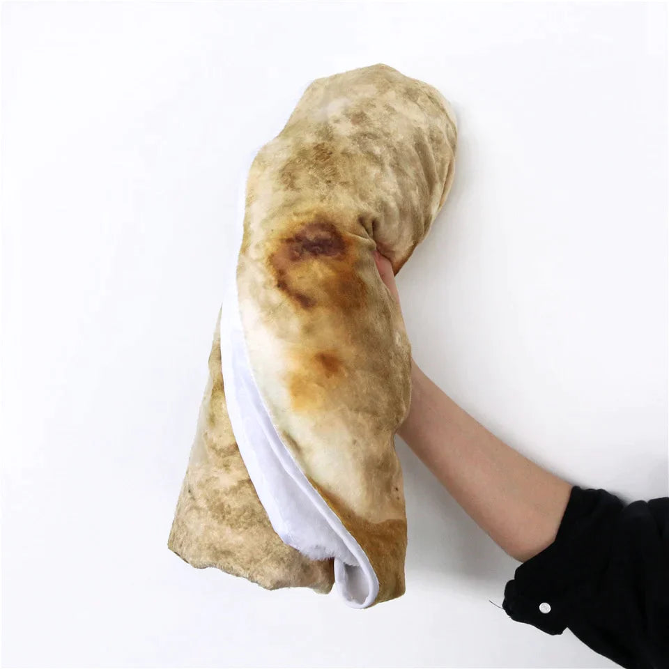 3D Burrito Tortilla-Tæppe
